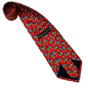 Banana Republic Italian Silk Floral Tie